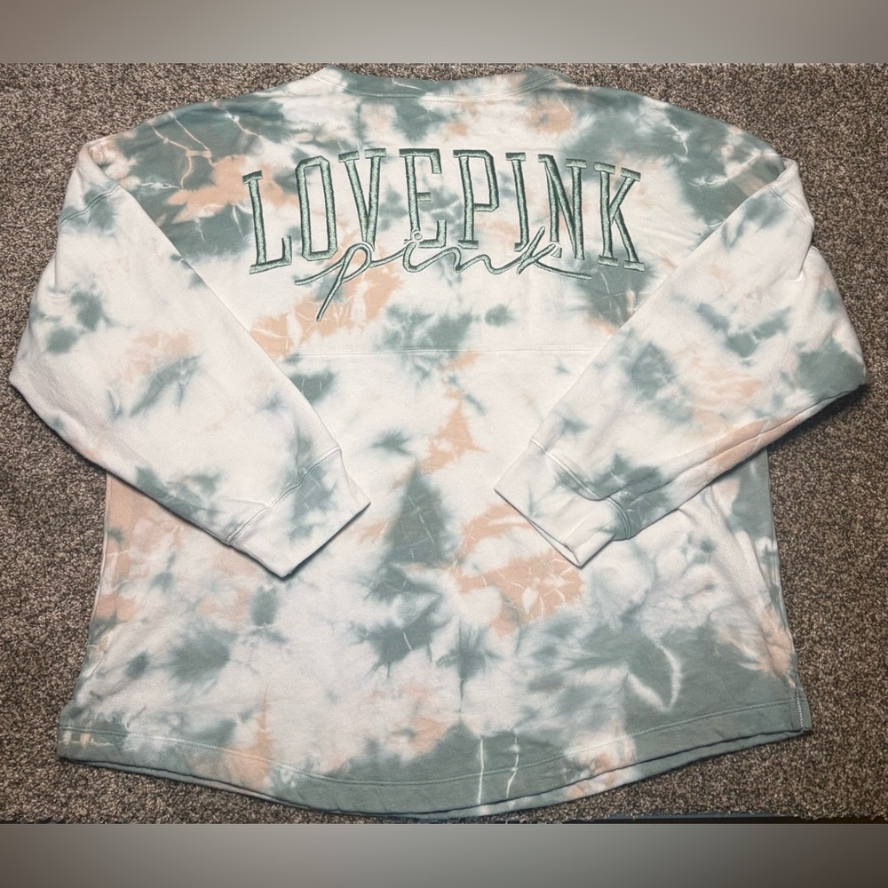 PINK Victoria's Secret Pastel Tie-Dye Top - Picture 11 of 11